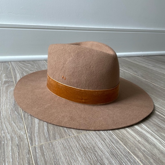 Lack of Color Benson Tri Brown 100% Wool Hat Sz L EUC main image 9